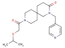 9-(isopropoxyacetyl)-2-(pyridin-4-ylmethyl)-2,9-diazaspiro[5.5]undecan-3-one