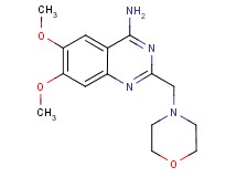 6,7-dimethoxy-2-(4-morpholinylmethyl)-4-quinazolinamine