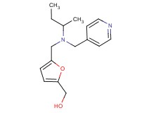 (5-{[sec-butyl(pyridin-4-ylmethyl)amino]methyl}-2-furyl)methanol