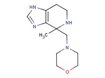 4-methyl-4-(morpholin-4-ylmethyl)-4,5,6,7-tetrahydro-1H-imidazo[4,5-c]pyridine
