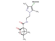 (1R,4S)-N-[2-(4-chloro-3,5-dimethyl-1H-pyrazol-1-yl)ethyl]-1,7,7-trimethyl-3-oxo-2-oxabicyclo[2.2.1]heptane-4-carboxamide