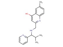 6-methyl-2-{[(2-methyl-1-pyridin-2-ylpropyl)amino]methyl}quinolin-4-ol