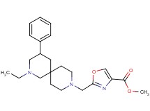 methyl 2-[(2-ethyl-4-phenyl-2,9-diazaspiro[5.5]undec-9-yl)methyl]-1,3-oxazole-4-carboxylate