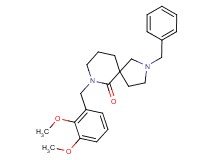 2-benzyl-7-(2,3-dimethoxybenzyl)-2,7-diazaspiro[4.5]decan-6-one