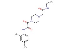 N-(2,4-dimethylphenyl)-2-{4-[2-(ethylamino)-2-oxoethyl]piperazin-1-yl}-2-oxoacetamide