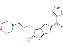 (3aS*,6aR*)-5-(2-furoyl)-3-(3-morpholin-4-ylpropyl)hexahydro-2H-pyrrolo[3,4-d][1,3]oxazol-2-one