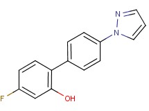 4-fluoro-4'-(1H-pyrazol-1-yl)biphenyl-2-ol