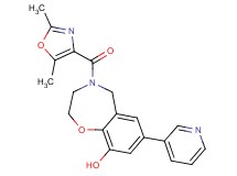 4-[(2,5-dimethyl-1,3-oxazol-4-yl)carbonyl]-7-pyridin-3-yl-2,3,4,5-tetrahydro-1,4-benzoxazepin-9-ol