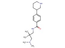 N-[3-(dimethylamino)-2,2-dimethylpropyl]-4-piperidin-3-ylbenzamide