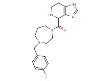 4-{[4-(4-fluorobenzyl)-1,4-diazepan-1-yl]carbonyl}-4,5,6,7-tetrahydro-1H-imidazo[4,5-c]pyridine dihydrochloride
