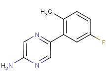 5-(5-fluoro-2-methylphenyl)pyrazin-2-amine