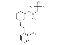 (2,2-dimethylpropyl)methyl({1-[2-(2-methylphenyl)ethyl]-3-piperidinyl}methyl)amine