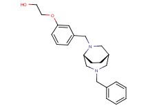 2-(3-{[(1S*,5R*)-3-benzyl-3,6-diazabicyclo[3.2.2]non-6-yl]methyl}phenoxy)ethanol