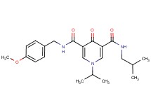 N-isobutyl-1-isopropyl-N'-(4-methoxybenzyl)-4-oxo-1,4-dihydro-3,5-pyridinedicarboxamide