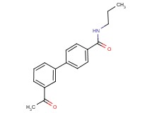 3'-acetyl-N-propylbiphenyl-4-carboxamide