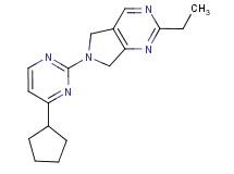 6-(4-cyclopentylpyrimidin-2-yl)-2-ethyl-6,7-dihydro-5H-pyrrolo[3,4-d]pyrimidine