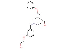 2-(3-{[4-(hydroxymethyl)-4-(2-phenoxyethyl)-1-piperidinyl]methyl}phenoxy)ethanol