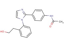 N-(4-{1-[2-(2-hydroxyethyl)phenyl]-1H-imidazol-2-yl}phenyl)acetamide