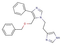 5-[(benzyloxy)methyl]-1-[2-(1H-imidazol-4-yl)ethyl]-4-phenyl-1H-imidazole