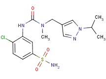 4-chloro-3-({[[(1-isopropyl-1H-pyrazol-4-yl)methyl](methyl)amino]carbonyl}amino)benzenesulfonamide