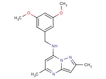 N-(3,5-dimethoxybenzyl)-2,5-dimethylpyrazolo[1,5-a]pyrimidin-7-amine
