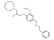 1-(1-azocanyl)-3-(2-methoxy-4-{[(2-phenylethyl)amino]methyl}phenoxy)-2-propanol