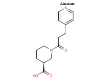 (3S)-1-(3-pyridin-4-ylpropanoyl)piperidine-3-carboxylic acid