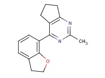 4-(2,3-dihydro-1-benzofuran-7-yl)-2-methyl-6,7-dihydro-5H-cyclopenta[d]pyrimidine