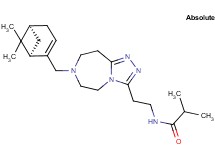 N-[2-(7-{[(1R,5S)-6,6-dimethylbicyclo[3.1.1]hept-2-en-2-yl]methyl}-6,7,8,9-tetrahydro-5H-[1,2,4]triazolo[4,3-d][1,4]diazepin-3-yl)ethyl]-2-methylpropanamide