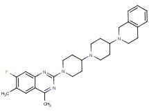 4-(3,4-dihydro-2(1H)-isoquinolinyl)-1'-(7-fluoro-4,6-dimethyl-2-quinazolinyl)-1,4'-bipiperidine