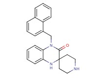 4'-(1-naphthylmethyl)-1',4'-dihydro-3'H-spiro[piperidine-4,2'-quinoxalin]-3'-one hydrochloride