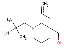 [3-allyl-1-(2-amino-2-methylpropyl)-3-piperidinyl]methanol dihydrochloride