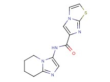 N-(5,6,7,8-tetrahydroimidazo[1,2-a]pyridin-3-yl)imidazo[2,1-b][1,3]thiazole-6-carboxamide