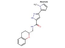 N-[(2R)-3,4-dihydro-2H-chromen-2-ylmethyl]-3-(1-methyl-1H-pyrrol-2-yl)-1H-pyrazole-5-carboxamide