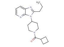 3-[1-(cyclobutylcarbonyl)-4-piperidinyl]-2-propyl-3H-imidazo[4,5-b]pyridine