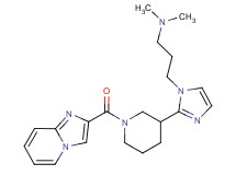 (3-{2-[1-(imidazo[1,2-a]pyridin-2-ylcarbonyl)piperidin-3-yl]-1H-imidazol-1-yl}propyl)dimethylamine