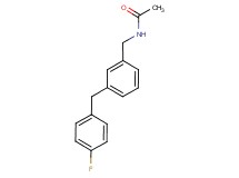 N-[3-(4-fluorobenzyl)benzyl]acetamide