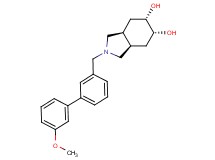 (3aR*,5R*,6S*,7aS*)-2-[(3'-methoxy-3-biphenylyl)methyl]octahydro-1H-isoindole-5,6-diol