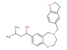 1-[4-(2,3-dihydro-1-benzofuran-5-ylmethyl)-2,3,4,5-tetrahydro-1,4-benzoxazepin-7-yl]-3-methyl-1-butanol
