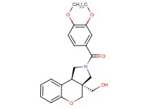 [(3aS*,9bS*)-2-(3,4-dimethoxybenzoyl)-1,2,3,9b-tetrahydrochromeno[3,4-c]pyrrol-3a(4H)-yl]methanol