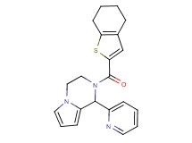 1-(2-pyridinyl)-2-(4,5,6,7-tetrahydro-1-benzothien-2-ylcarbonyl)-1,2,3,4-tetrahydropyrrolo[1,2-a]pyrazine