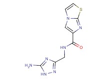 N-[(5-amino-1H-1,2,4-triazol-3-yl)methyl]imidazo[2,1-b][1,3]thiazole-6-carboxamide