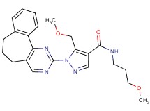 1-(6,7-dihydro-5H-benzo[6,7]cyclohepta[1,2-d]pyrimidin-2-yl)-5-(methoxymethyl)-N-(3-methoxypropyl)-1H-pyrazole-4-carboxamide