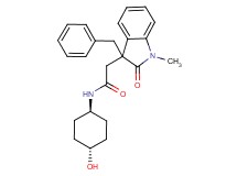 2-(3-benzyl-1-methyl-2-oxo-2,3-dihydro-1H-indol-3-yl)-N-(trans-4-hydroxycyclohexyl)acetamide