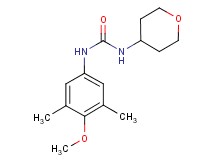 N-(4-methoxy-3,5-dimethylphenyl)-N'-(tetrahydro-2H-pyran-4-yl)urea