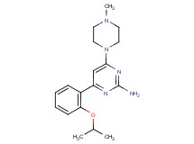 4-(2-isopropoxyphenyl)-6-(4-methylpiperazin-1-yl)pyrimidin-2-amine