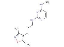 N~2~-[3-(3,5-dimethylisoxazol-4-yl)propyl]-N~4~-methylpyrimidine-2,4-diamine