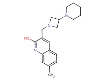 7-methyl-3-{[3-(1-piperidinyl)-1-azetidinyl]methyl}-2-quinolinol