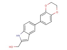 [5-(2,3-dihydro-1,4-benzodioxin-6-yl)-1H-indol-2-yl]methanol