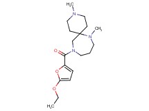 11-(5-ethoxy-2-furoyl)-3,7-dimethyl-3,7,11-triazaspiro[5.6]dodecane